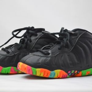Nike Little Posite Fruity Pebbles Child's Shoes 4C